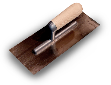 Bi-flex roestvrijstalen troffel