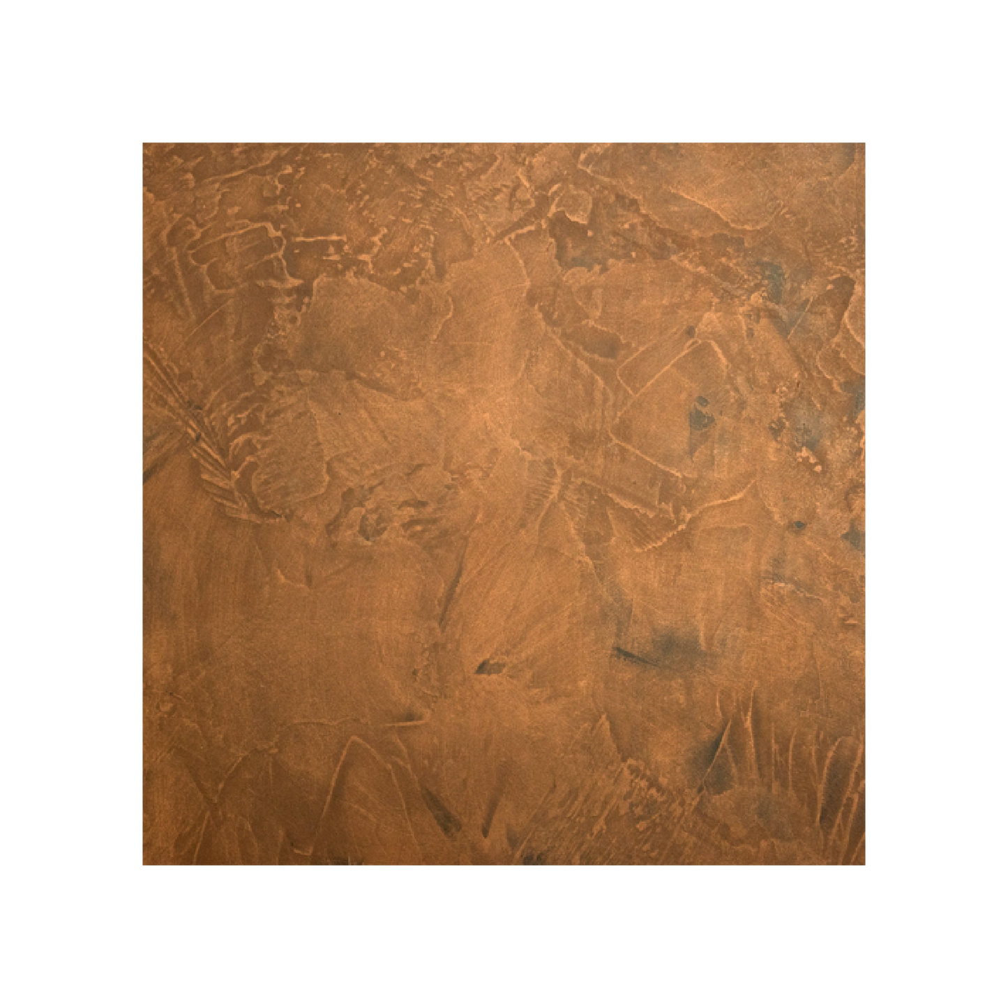 Koperverf met natuurlijk effect