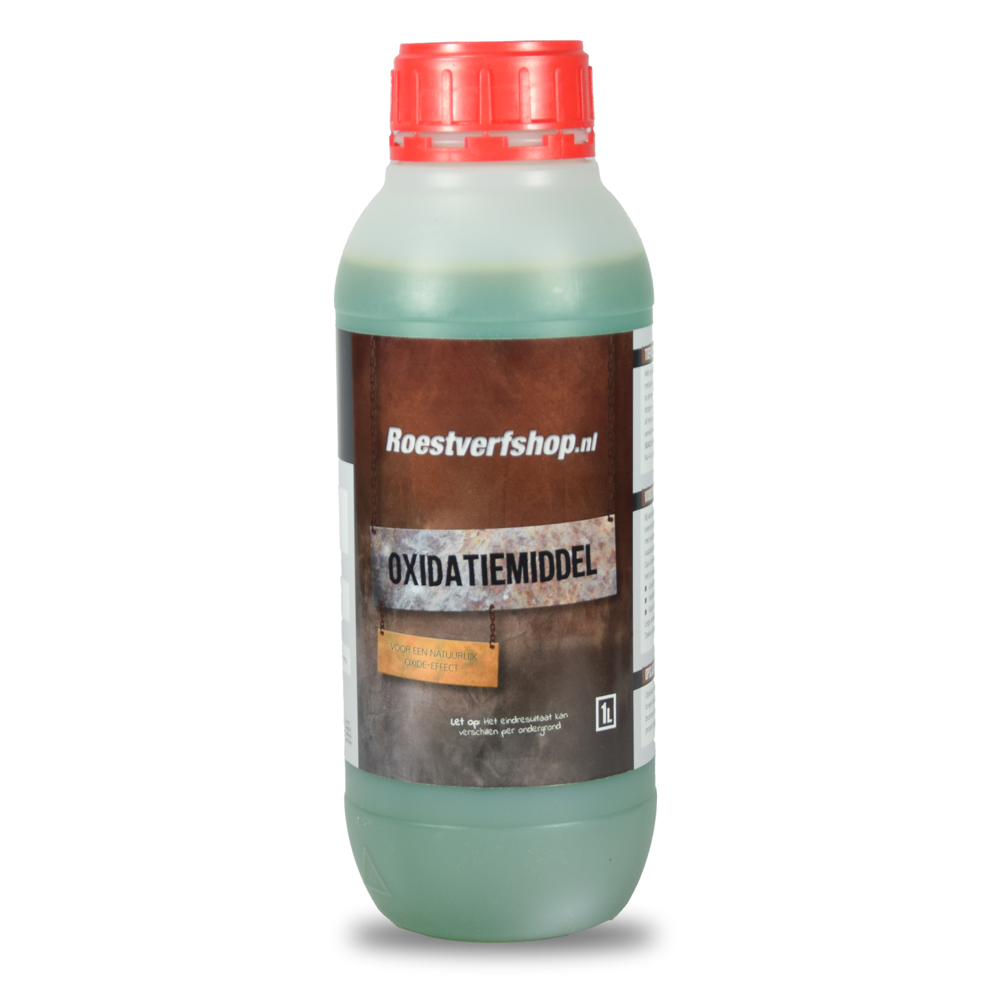 IJzerverf fijn met oxidatie effect en presealer