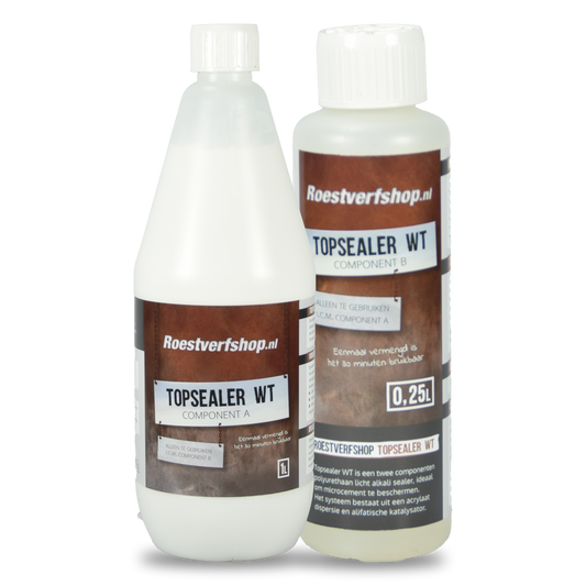 Twee componentenlak Topsealer WT A+B